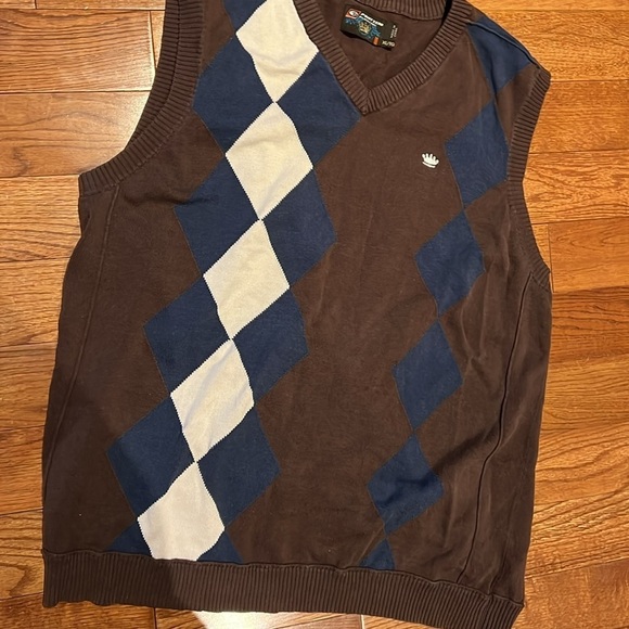 Point  Zero Sweater Vest Vintage sleeveless sweater Sz XL - Picture 6 of 10